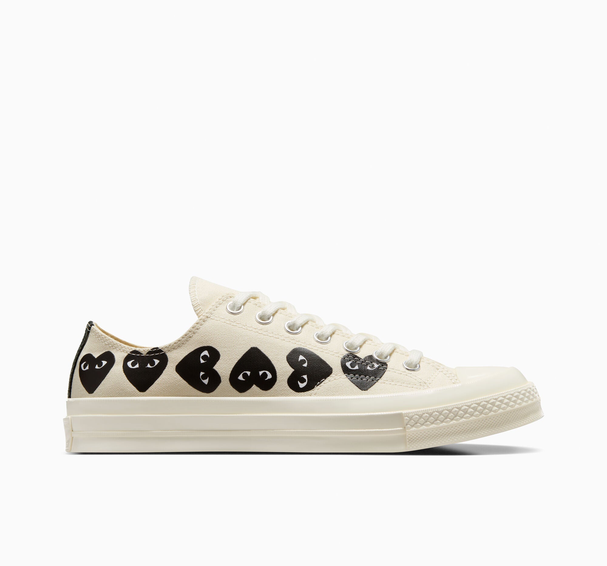Converse x Comme des Gar?ons PLAY Chuck 70 Multi Heart Low Top