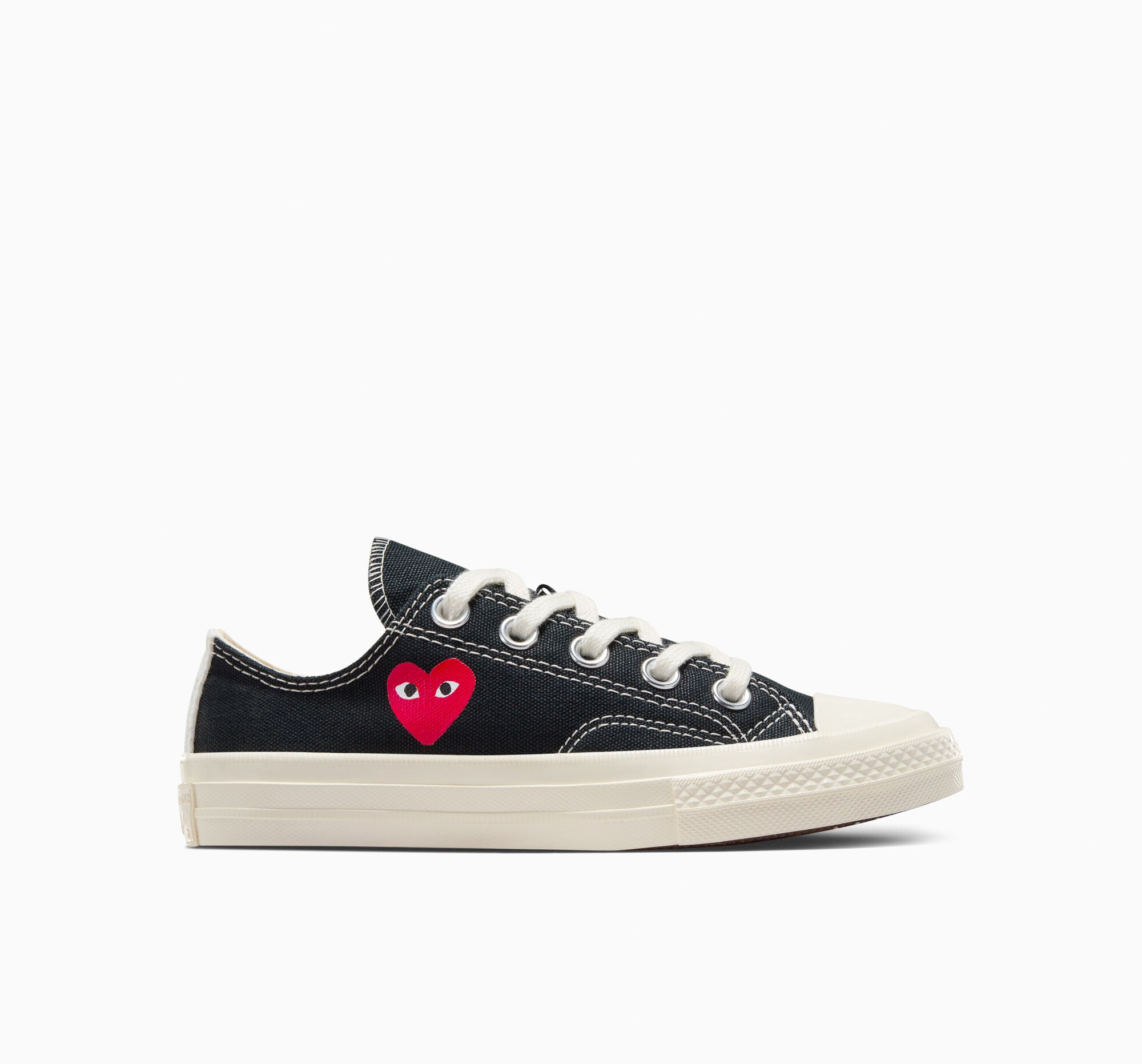 Converse X Comme des Gar?ons PLAY Chuck 70 OG Single Heart Low Top