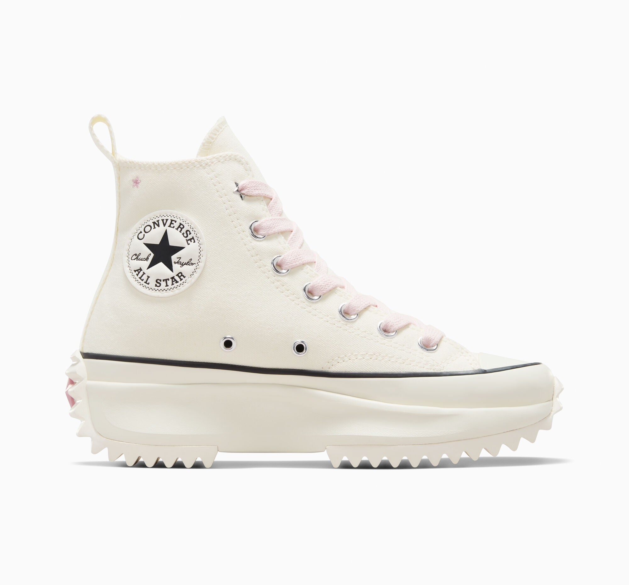 Run Star Hike Platform Embroidered Stars High Top
